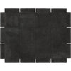DESIGN HOUSE STOCKHOLM Basket Rug Small Dark Gray 