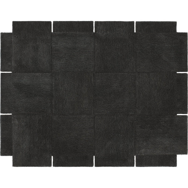 DESIGN HOUSE STOCKHOLM Basket Rug Small Dark Gray 