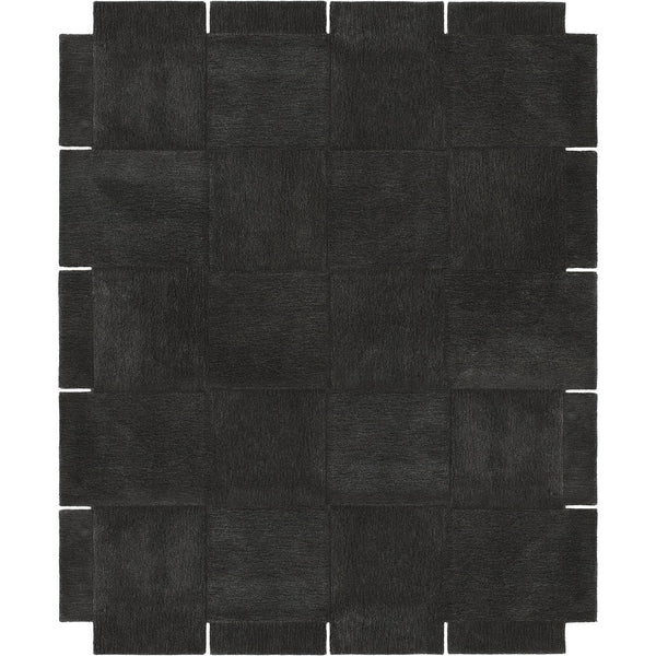 DESIGN HOUSE STOCKHOLM Basket Rug Small Dark Gray 