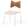 DESIGN HOUSE STOCKHOLM Torso Chair Cognac White/White 