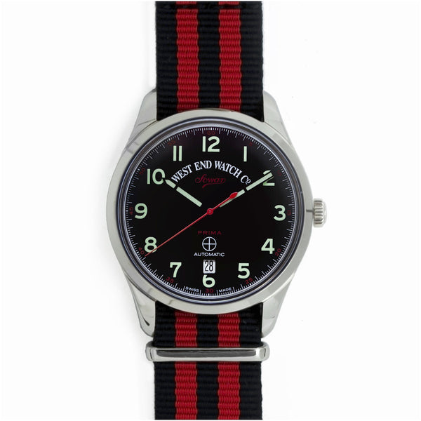 West End Watch Co. Sowar Prima - Black Dial 