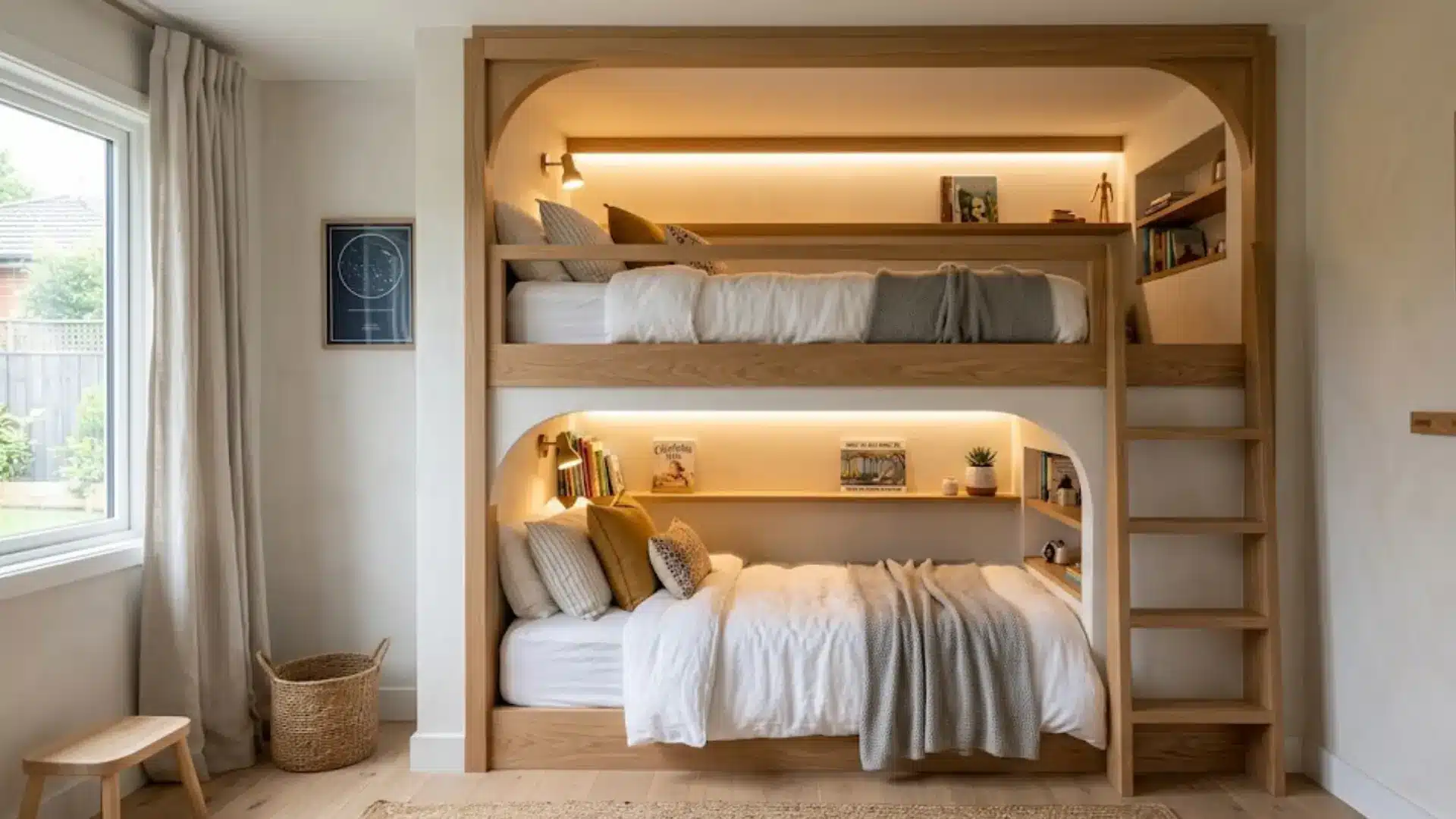 alcove bunk beds
