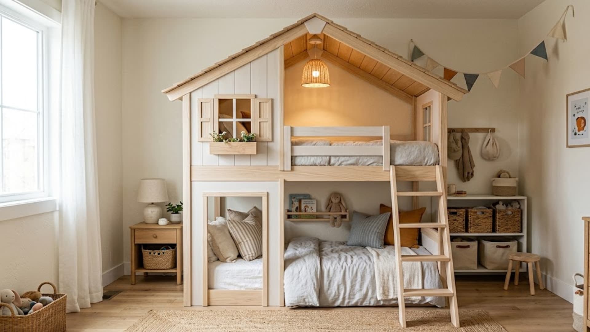 house shaped bunk beds