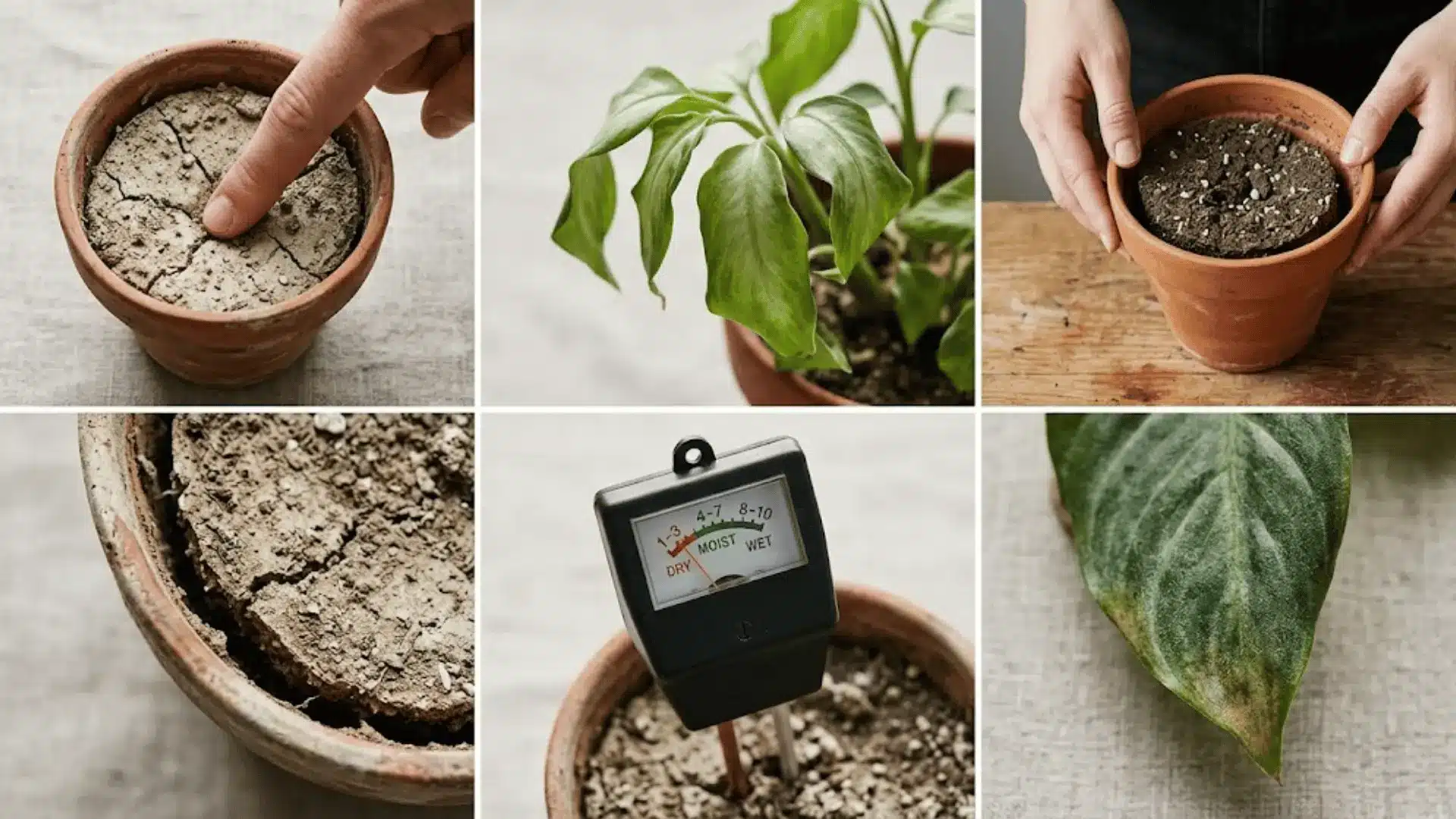 how to tell if your houseplant needs water