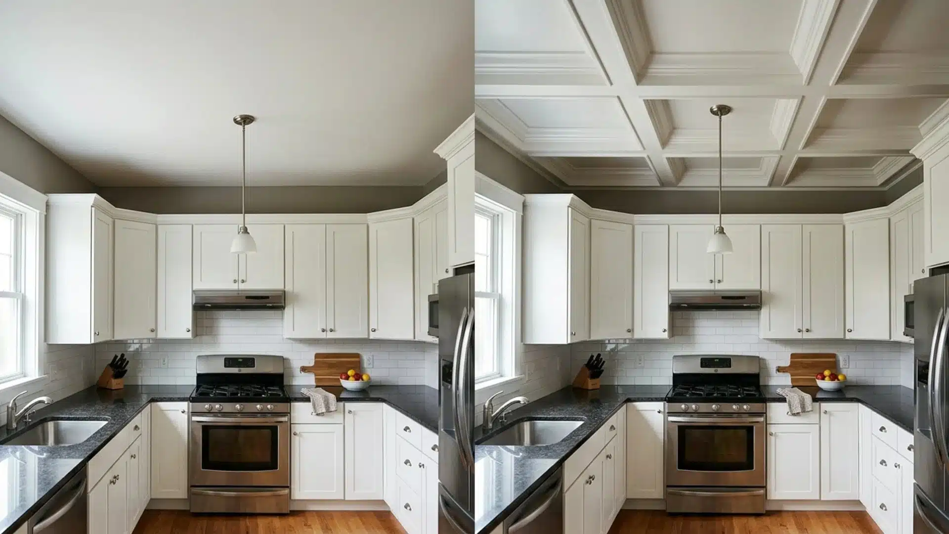 converting-a-kitchen-ceiling-to-coffered-or-shiplap