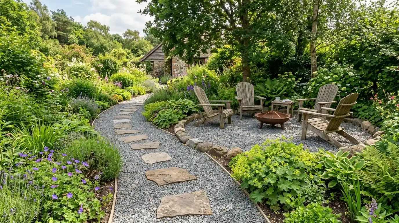 gravel-path-leading-to-seating-circle